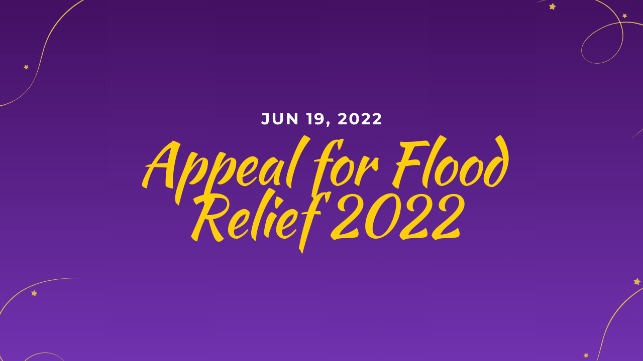 Appeal for Flood Relief 2022